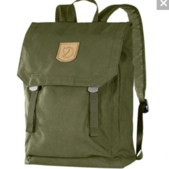 NWOT Fjallraven Foldsack No. 1 Green Laptop Computer Bag Backpack - Picture 1 of 13